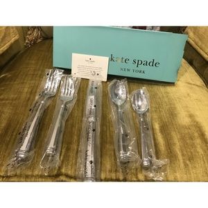 Kate Spade Abington Silverware Set- NEW!